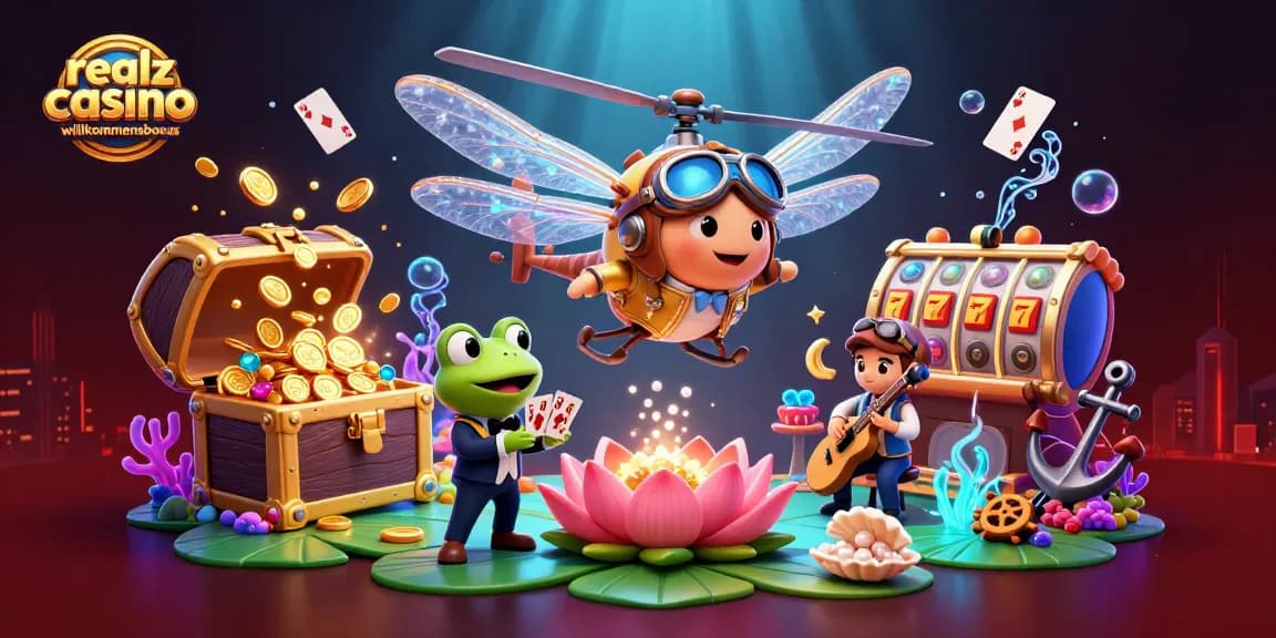 realz casino Willkommensbonus und Willkommensangebote für Spieler in einem dynamischen Casino-Szenario