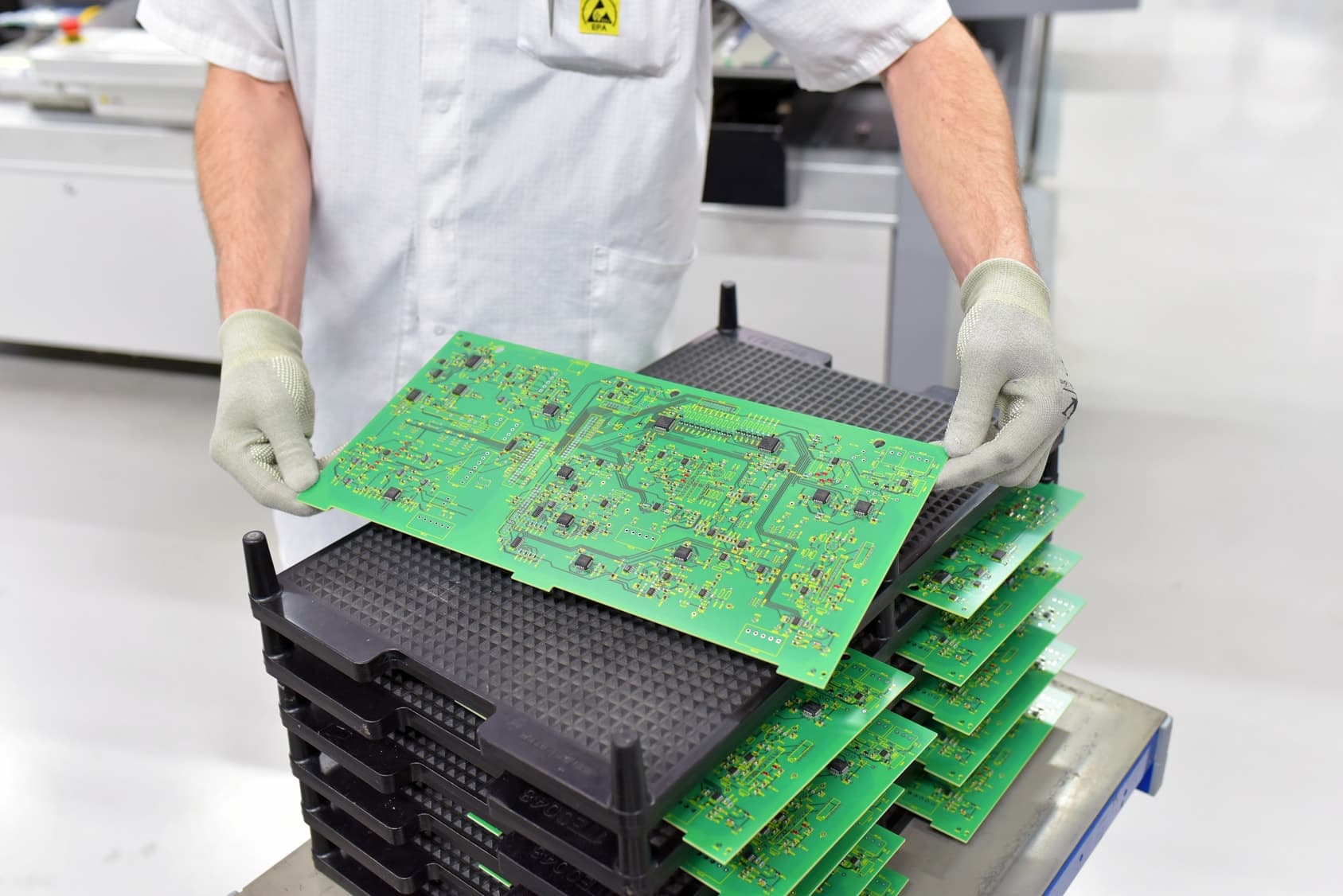 Verstärkerplatine Produktion bei Viasion in China