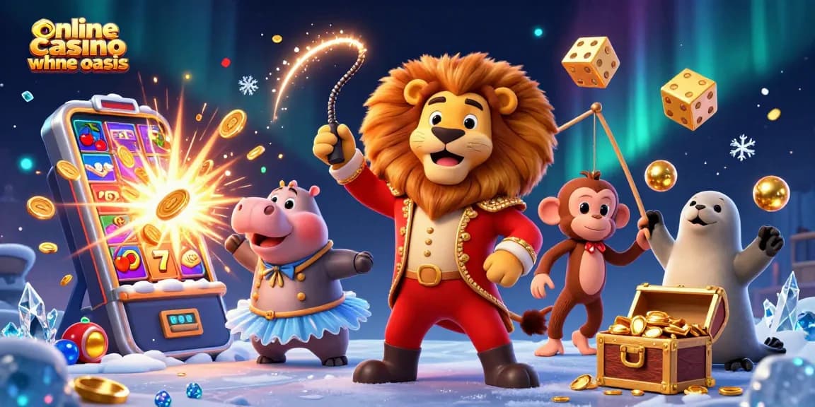 Experience the excitement of online casino ohne oasis with vibrant characters and dynamic gaming elements.