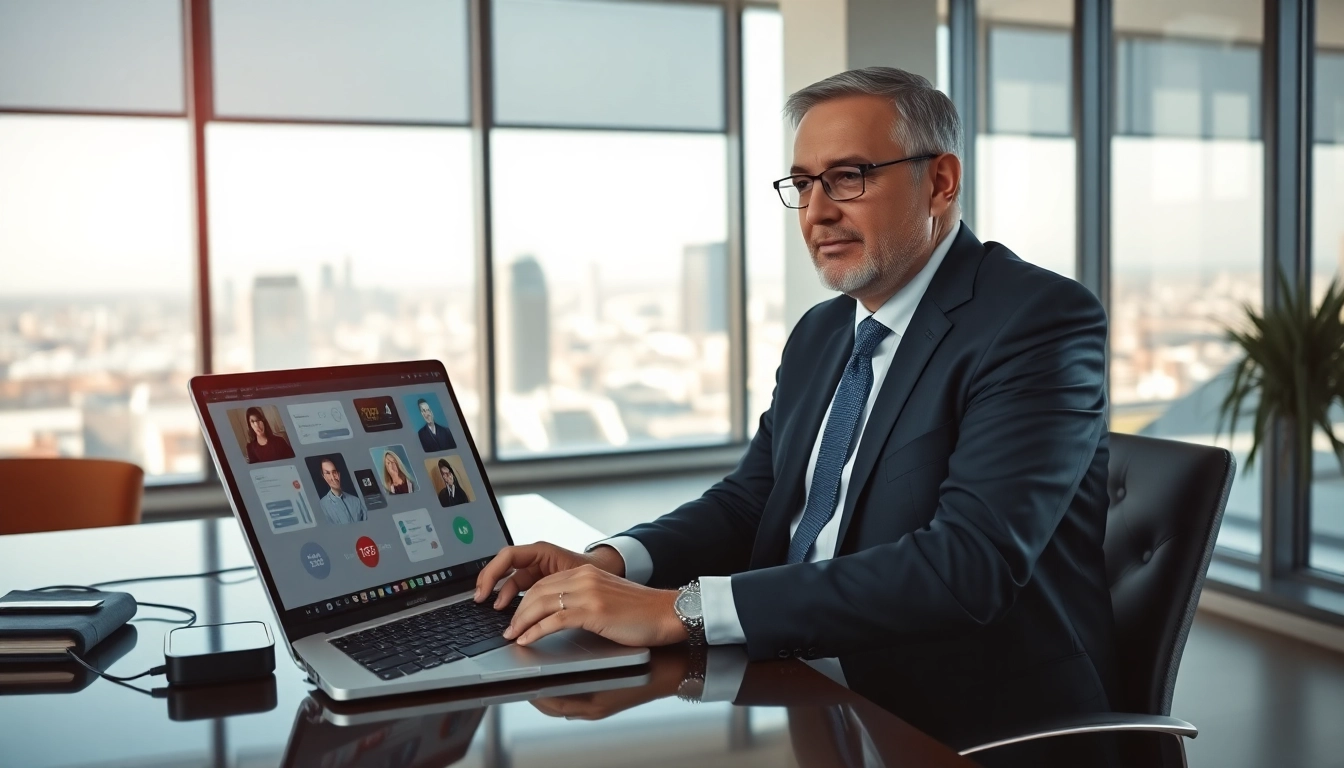 Headhunter IT bietet professionelle Beratung in einem modernen Büro.
