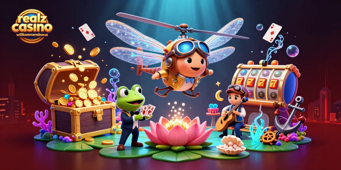 realz casino Willkommensbonus und Willkommensangebote für Spieler in einem dynamischen Casino-Szenario